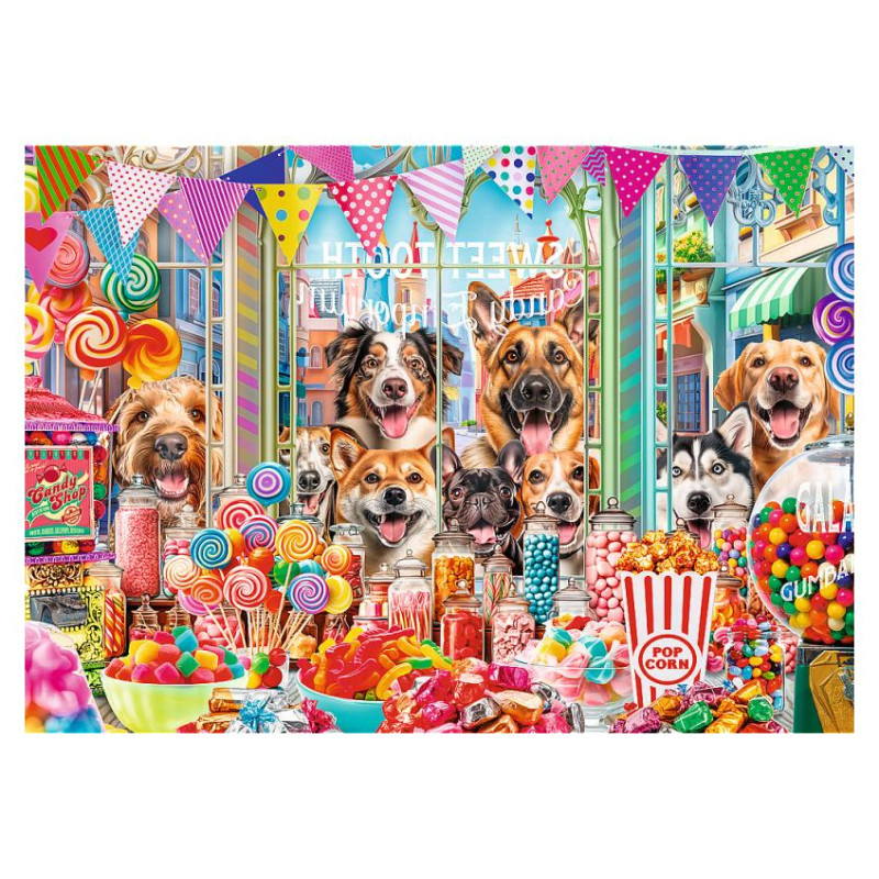 Trefl Pužļu komplekts Pūkainie draugi, 2x500 gab.