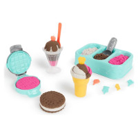 Kinetic Sand Rotaļu komplekts ´´Saldējuma kārumi´´ (bez smaržas)