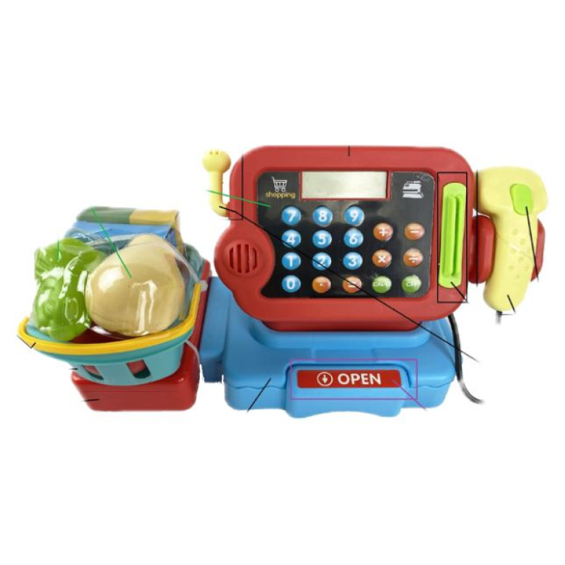 BO. Kases aparāts ar gaismām un skaņām