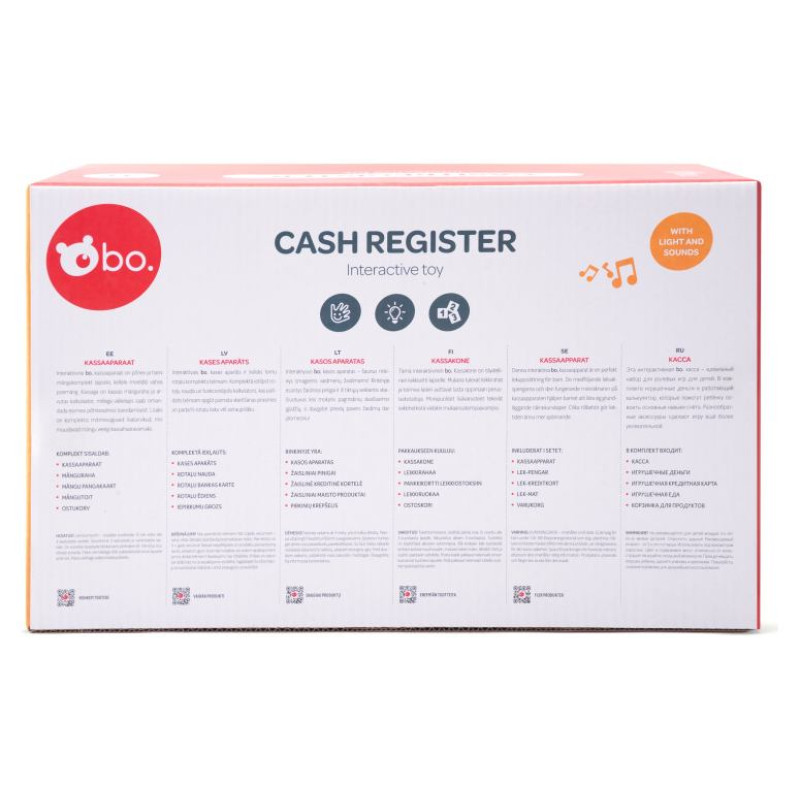 BO. Kases aparāts ar gaismām un skaņām