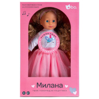 BO. Interaktīvā lelle "Milana", (Krievu valoda), 40 cm