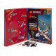 Lego Books LEGO NINJAGO Aktivitāšu grāmata "Konstruē un būvē: Pūķi" (Latviešu valodā)