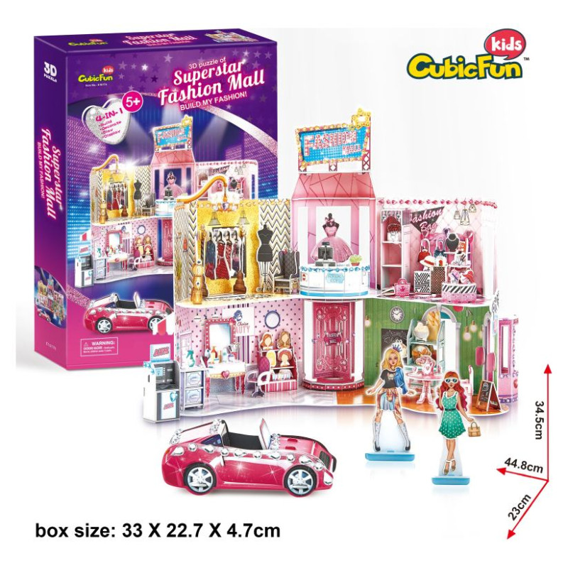 Cubic Fun CUBICFUN 3D puzle - Superzvaigžņu modes lielveikals