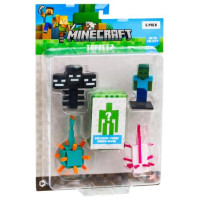 Minecraft 3D zīmuļu uzgaļi, 5 gab.