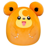 Squishmallows POKEMON plīša rotaļlieta Teddiursa, 35 cm