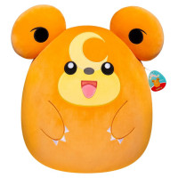 Squishmallows POKEMON plīša rotaļlieta Teddiursa, 35 cm