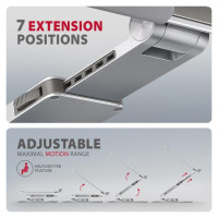 Axagon NB ACC STAND 10-17" ROTATING/ALUMINUM STND-LR AXAGON