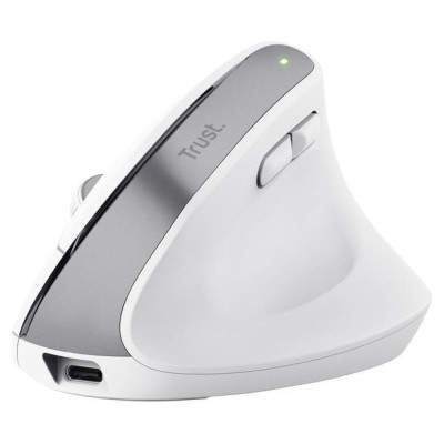 Trust MOUSE USB OPTICAL WRL BAYO+/ERGONOMIC WHT 25399 TRUST