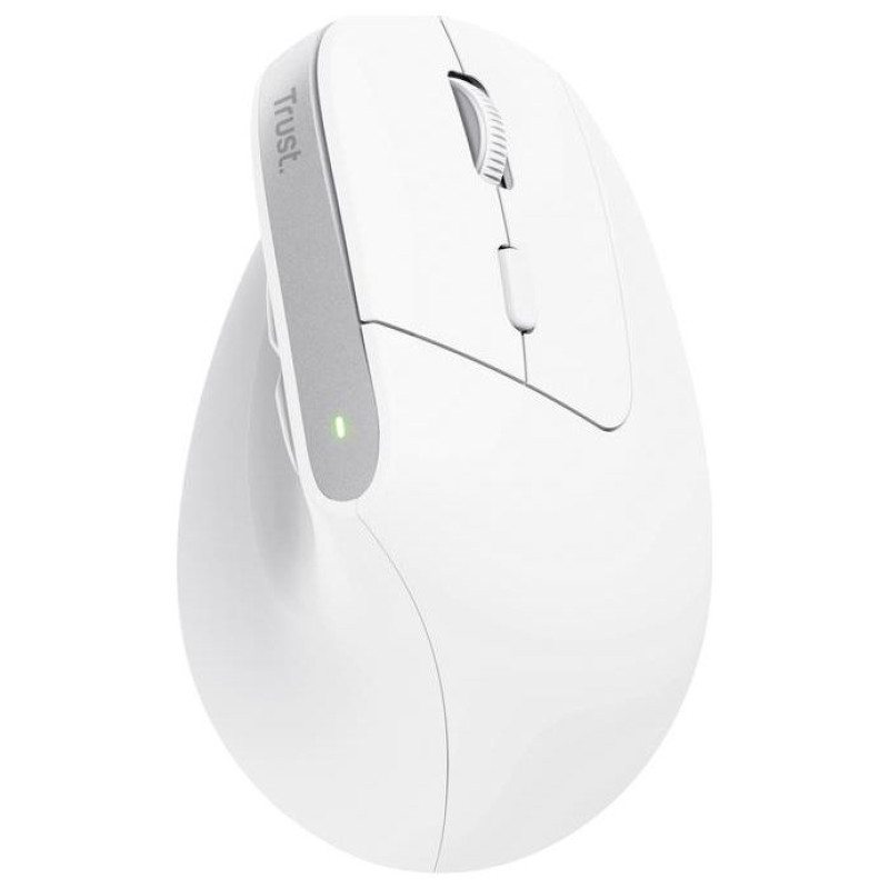 Trust MOUSE USB OPTICAL WRL BAYO+/ERGONOMIC WHT 25399 TRUST