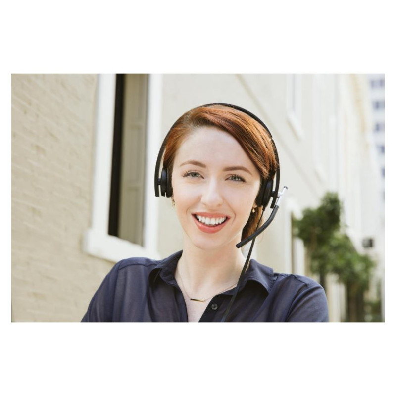 Logitech H650E CORDED HEADSET STEREO USB - EMEA