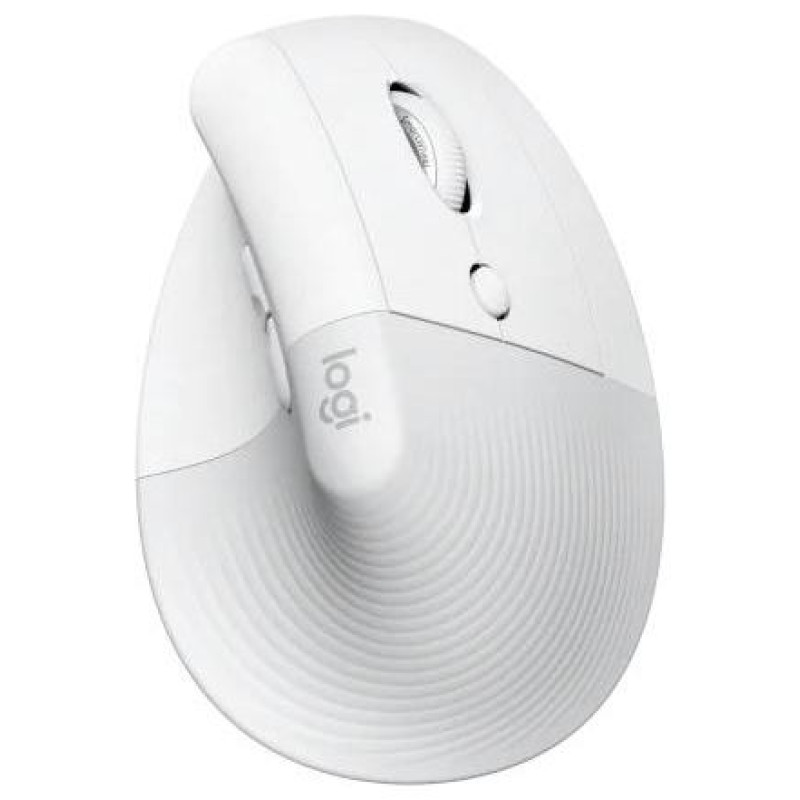 Logitech Lift Bluetooth Vertical Ergonomic Mouse - OFF-WHITE/PALE GREY