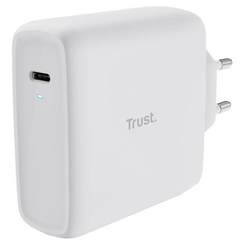 Trust MOBILE CHARGER WALL MAXO 100W/USB-C WHITE 25140 TRUST