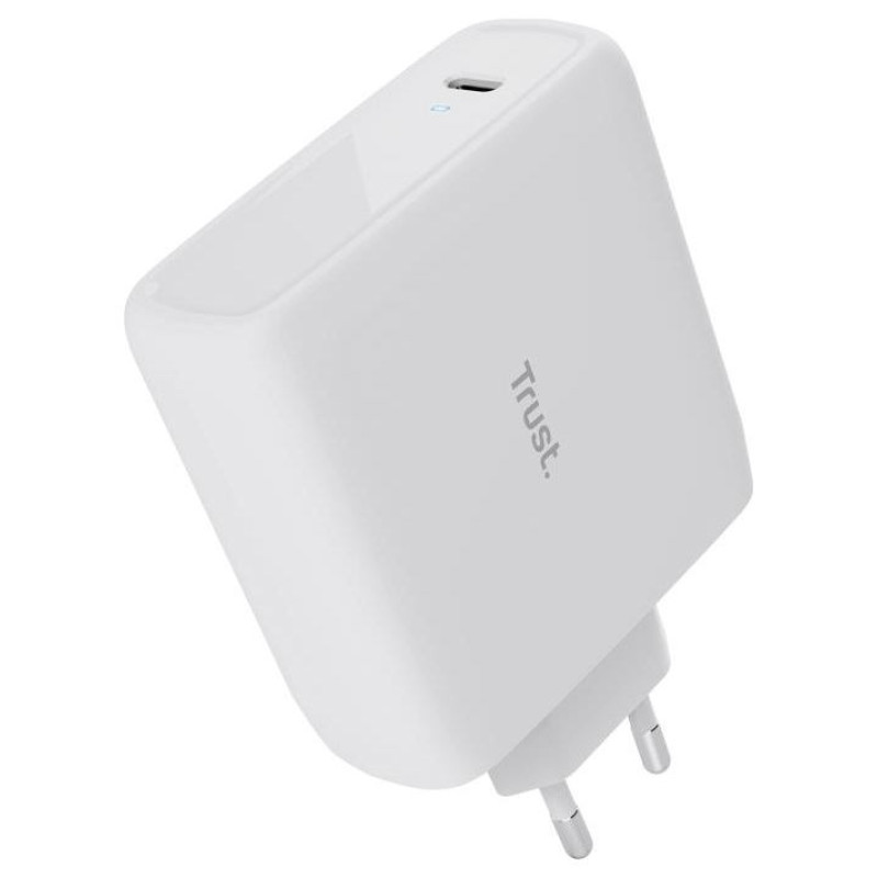 Trust MOBILE CHARGER WALL MAXO 100W/USB-C WHITE 25140 TRUST