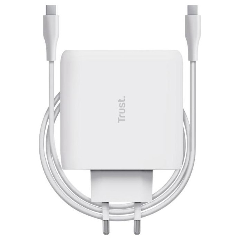 Trust MOBILE CHARGER WALL MAXO 100W/USB-C WHITE 25140 TRUST