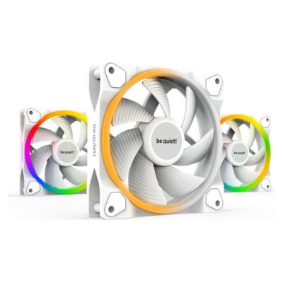 Be Quiet CASE FAN 120MM LIGHT WINGS PWM/WHITE PWMBL100 BE QUIET