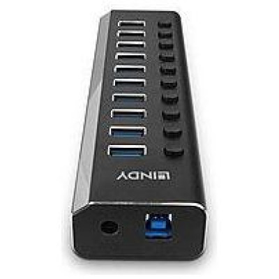 Lindy I/O HUB USB3 10PORT/43370 LINDY