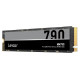 Lexar SSD|LEXAR|NM790|1TB|M.2|PCIe Gen4|NVMe|Write speed 6500 MBytes/sec|Read speed 7400 MBytes/sec|2.45mm|TBW 1000 TB|MTBF 1500000 hours|LNM790X001T-RNNNG