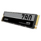 Lexar SSD|LEXAR|NM790|1TB|M.2|PCIe Gen4|NVMe|Write speed 6500 MBytes/sec|Read speed 7400 MBytes/sec|2.45mm|TBW 1000 TB|MTBF 1500000 hours|LNM790X001T-RNNNG