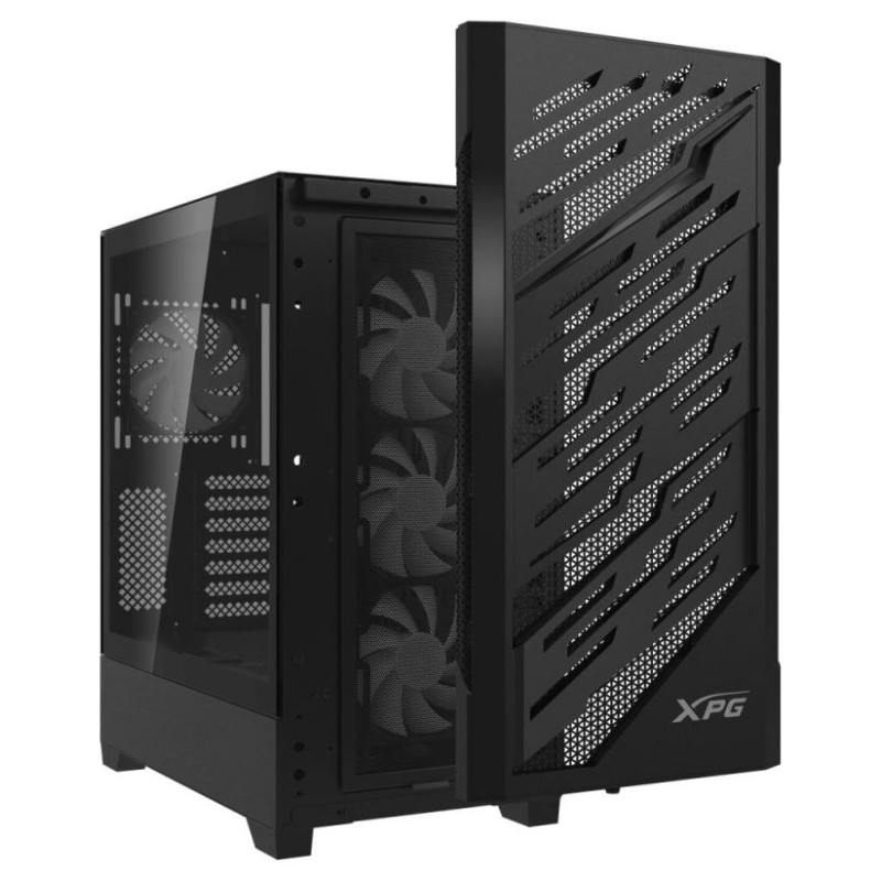 Adata Case|ADATA|STARKER AIR BTF|MidiTower|ATX|EATX|MicroATX|MiniITX|Colour Black|STARKERAIRBTFMTA-BKCWW