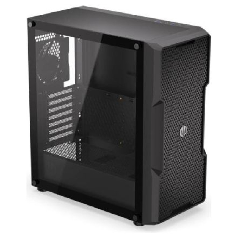 Endorfy Case|ENDORFY|Regnum 400 Air|MidiTower|Case product features Transparent panel|Not included|ATX|MicroATX|MiniITX|Colour Black|EY2A008