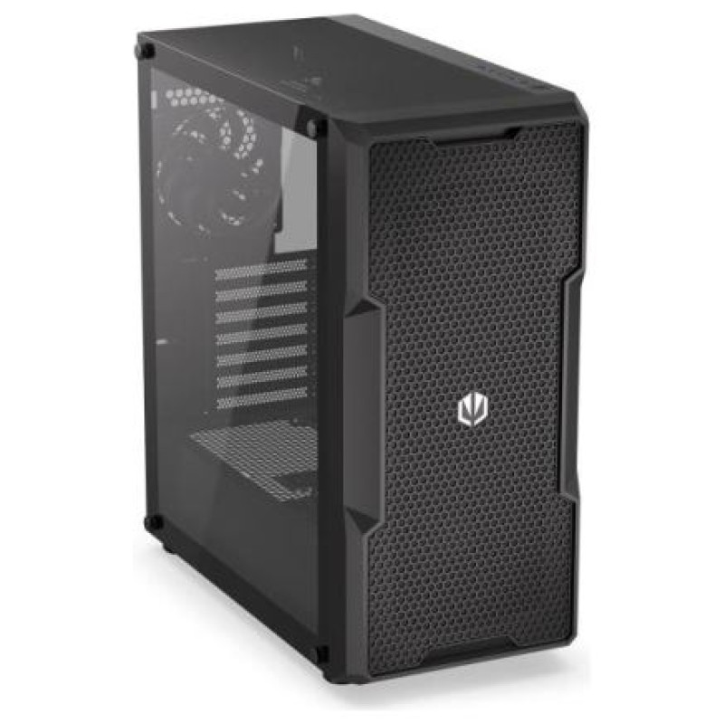 Endorfy Case|ENDORFY|Regnum 400 Air|MidiTower|Case product features Transparent panel|Not included|ATX|MicroATX|MiniITX|Colour Black|EY2A008