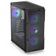 Endorfy Case|ENDORFY|Regnum 400 ARGB|MidiTower|Case product features Transparent panel|Not included|ATX|MicroATX|MiniITX|Colour Black|EY2A009