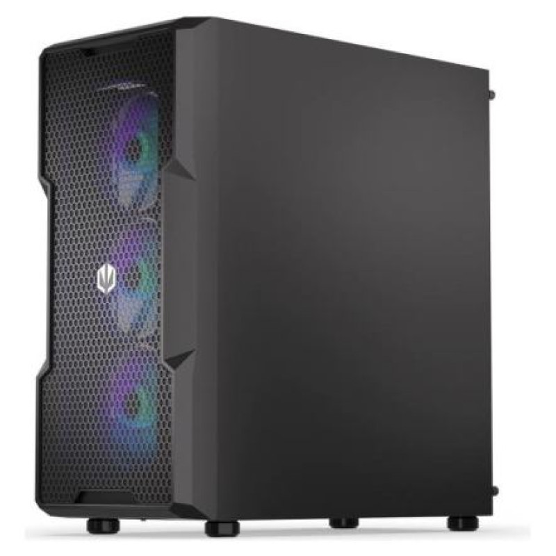 Endorfy Case|ENDORFY|Regnum 400 ARGB|MidiTower|Case product features Transparent panel|Not included|ATX|MicroATX|MiniITX|Colour Black|EY2A009