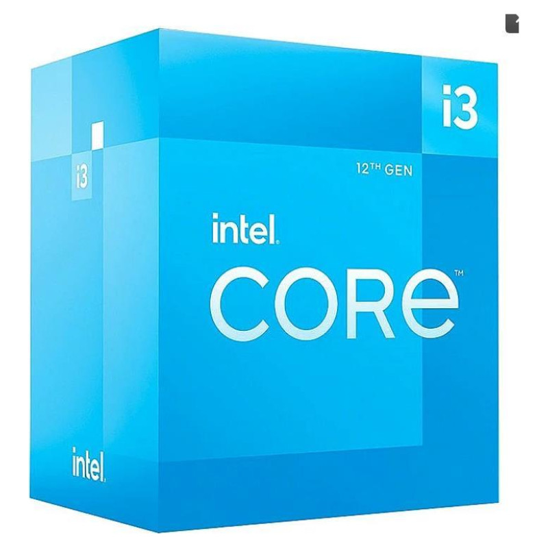 Intel CPU|INTEL|Desktop|Core i3|i3-12100|Alder Lake|3300 MHz|Cores 4|12MB|Socket LGA1700|60 Watts|GPU UHD 730|BOX|BX8071512100SRL62