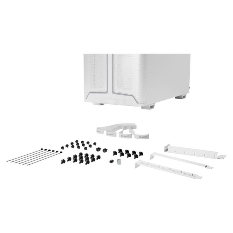 Be Quiet Case|BE QUIET|PURE BASE 501 DX|MidiTower|Case product features Transparent panel|Not included|ATX|MicroATX|MiniITX|Colour White|BGW77