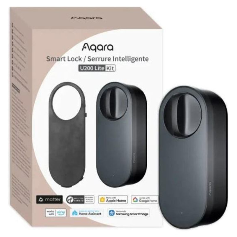 Aqara SMART HOME LOCK U200 LITE KIT/BLACK EL-D03D-B AQARA