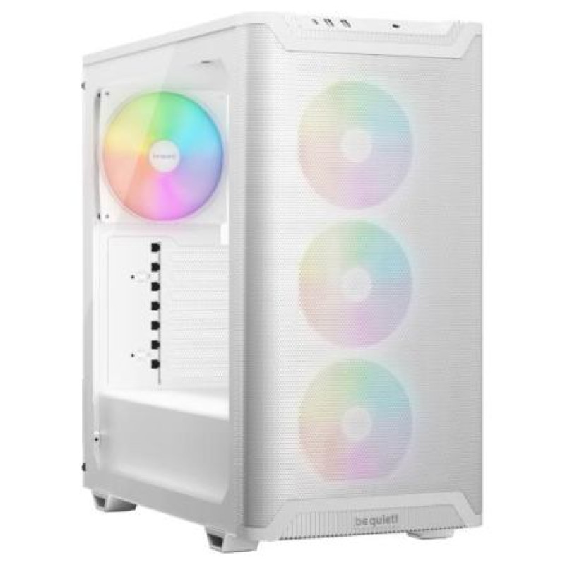 Be Quiet Case|BE QUIET|PURE BASE 501 LX|MidiTower|Case product features Transparent panel|Not included|ATX|MicroATX|MiniITX|Colour White|BGW79