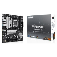 Asus Mainboard|ASUS|AMD B850|SAM5|Micro-ATX|Memory DDR5|Memory slots 2|1xPCI-Express 4.0 16x|1xPCI-Express 5.0 16x|2xM.2|1xHDMI|1xDisplayPort|4xUSB 2.0|4xUSB 3.2|1xPS/2|3xAudio port|PRIMEB850M-K