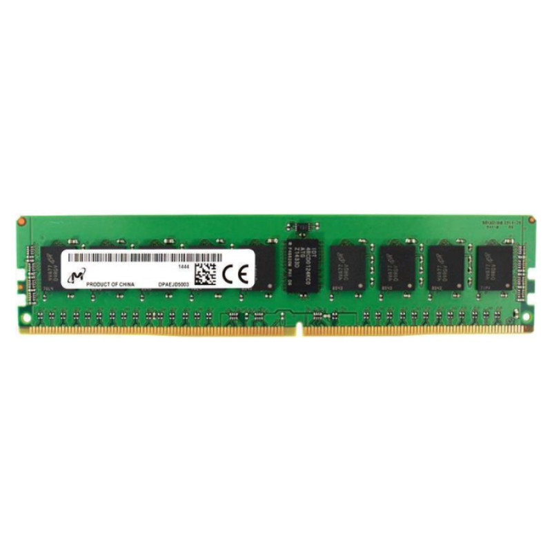 Micron Server Memory Module|MICRON|DDR4|16GB|RDIMM/ECC|3200 MHz|1.2 V|Chip Organization 2048Mx72|MTA18ASF2G72PDZ-3G2R