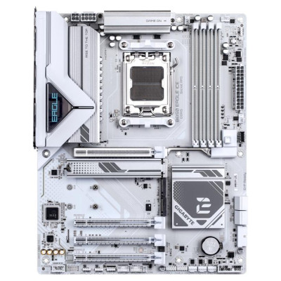 Gigabyte Mainboard|GIGABYTE|AMD B850|SAM5|ATX|Memory DDR5|Memory slots 4|2xPCI-Express 3.0 1x|1xPCI-Express 4.0 4x	|1xPCI-Express 5.0 16x|3xM.2|1xHDMI|1xDisplayPort|4xUSB 2.0|2xUSB 3.2|1xUSB-C|1xRJ45|3xAudio port|B850EAGLEICE