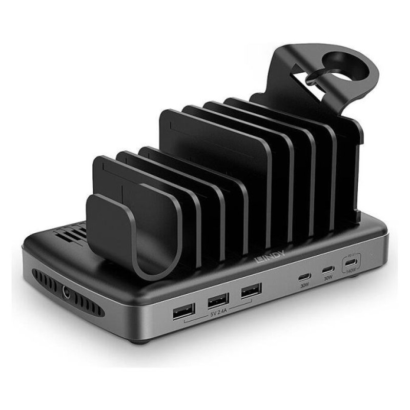 Lindy CHARGER STATION 160W USB 6PORT/73436 LINDY