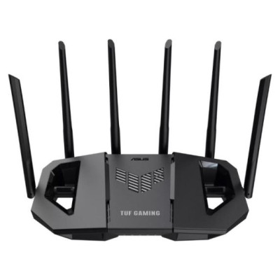 Asus Wireless Router|ASUS|Router|6500 Mbps|Mesh|Wi-Fi 6|Wi-Fi 7|IEEE 802.11a|IEEE 802.11b|IEEE 802.11g|IEEE 802.11ac|IEEE 802.11ax|USB 3.2|3x2.5GbE|1x2.5GbE|Number of antennas 6|TUFGAMINGBE6500