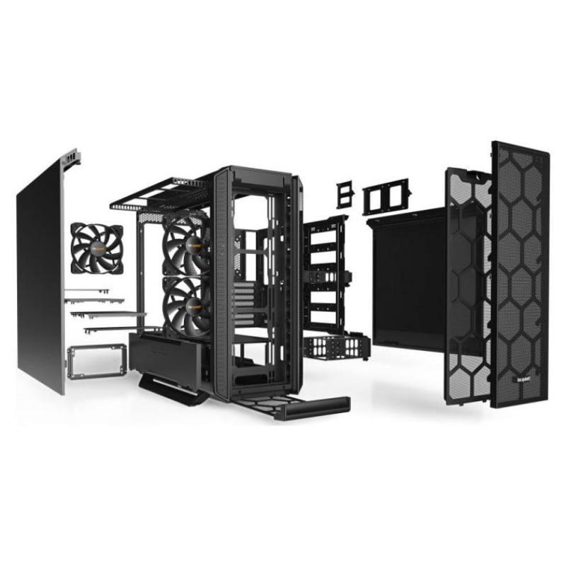 Be Quiet Case|BE QUIET|Silent Base 802 Black|MidiTower|Not included|ATX|EATX|MicroATX|MiniITX|Colour Black|BG039