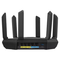 Asus Wireless Router|ASUS|Wireless Router|7800 Mbps|Mesh|Wi-Fi 5|Wi-Fi 6|Wi-Fi 6e|IEEE 802.11a|IEEE 802.11b|IEEE 802.11n|USB 3.2|1 WAN|3x10/100/1000M|1x2.5GbE|Number of antennas 6|RT-AXE7800