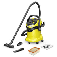 Karcher Vacuum Cleaner|KARCHER|Wet and dry vacuum cleaner WD 5 P V-25/8/35|1100 Watts|Suction power 280W|Capacity 25 l|Noise 73 dB|Yellow|Weight 8.8 kg|1.628-372.0