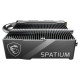 MSI SSD|MSI|SPATIUM M580 FROZR|2TB|M.2|PCIe Gen5|NVMe|3D NAND|Write speed 12700 MBytes/sec|Read speed 14600 MBytes/sec|TBW 1400 TB|MTBF 160000 hours|S78-440Q780-P83