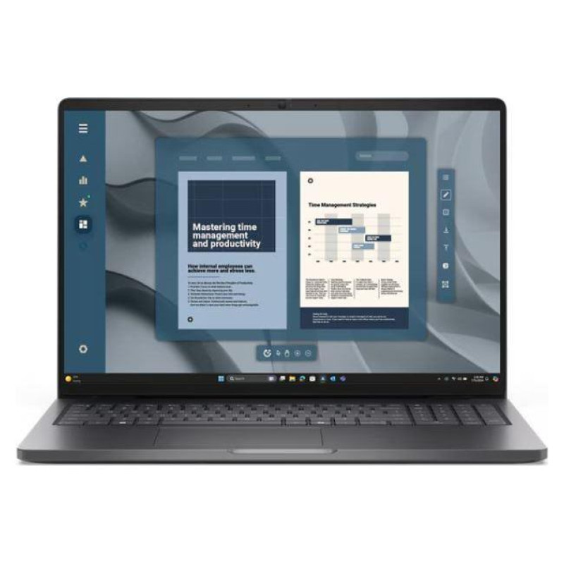 Dell Notebook|DELL|Pro|Pro 16 (PC16255)|CPU  Ryzen 5|220|3200 MHz|16"|1920x1200|RAM 8GB|DDR5|5600 MHz|SSD 512GB|AMD Radeon 740M|Integrated|ENG|Windows 11 Pro|1.91 kg|BTO504_PC16255_EMEA