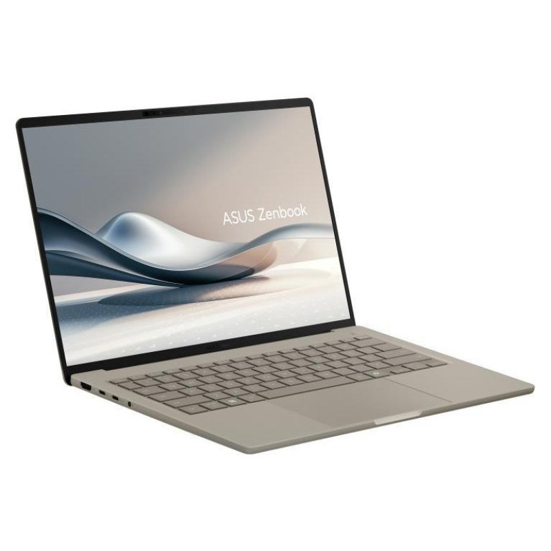 Asus Notebook|ASUS|ZenBook Series|UX3407QA-QD202W|CPU  Snapdragon|X X1-26-100|14"|1920x1200|RAM 16GB|LPDDR5x|SSD 512GB|Qualcomm Adreno|Integrated|ENG|Windows 11 Home|Beige|0.98 kg|90NB1501-M00E30