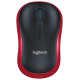 Logitech M185 Wireless Mouse - RED - EER2