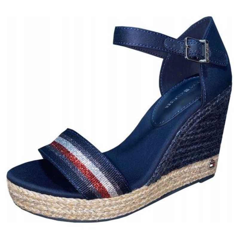Calvin Klein Tommy Hilfiger Grosgrain High Wedge Sandal W FW0FW05254 (41)