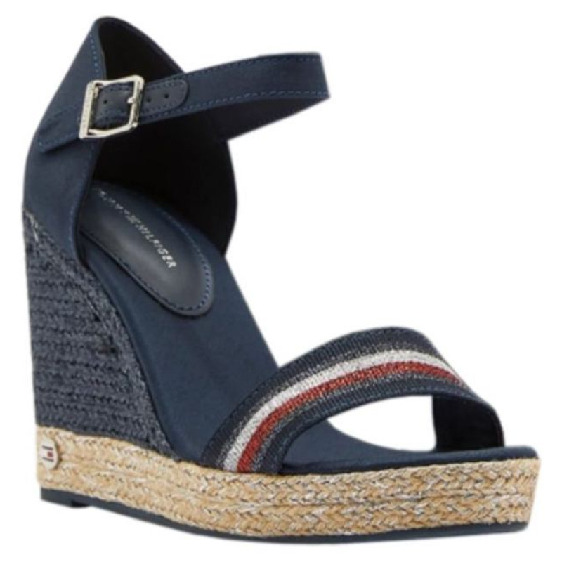 Calvin Klein Tommy Hilfiger Grosgrain High Wedge Sandal W FW0FW05254 (41)