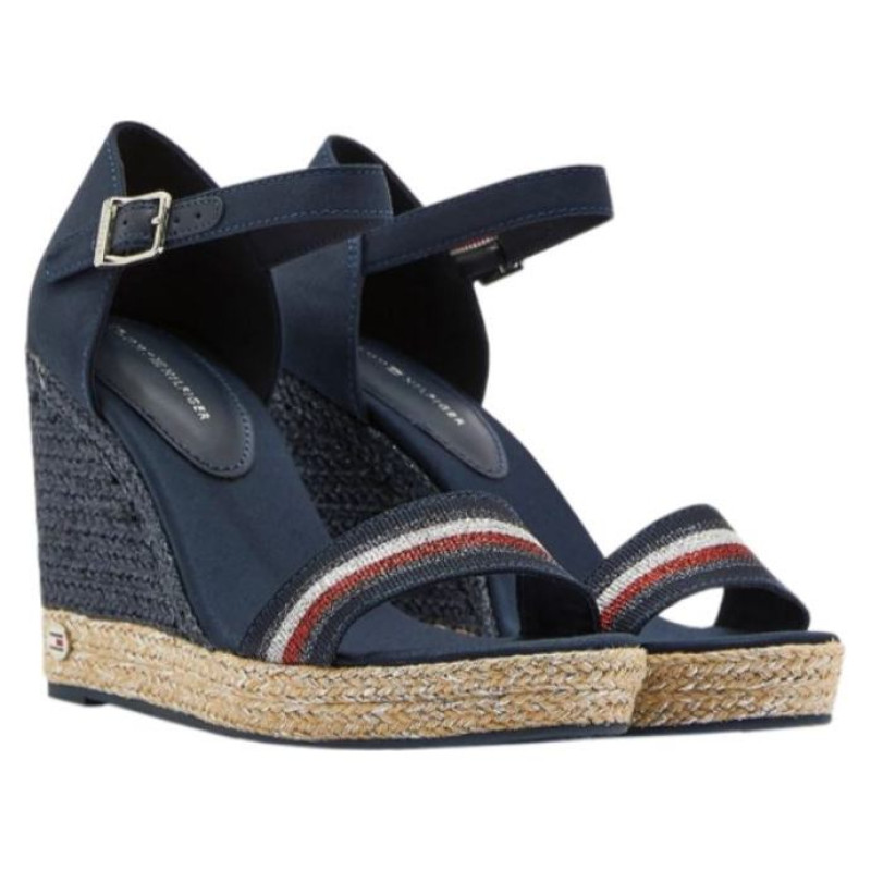 Calvin Klein Tommy Hilfiger Grosgrain High Wedge Sandal W FW0FW05254 (41)