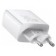 Baseus Lādētājs Baseus Compact Quick Charger 2 x USB + USB-C 30W White