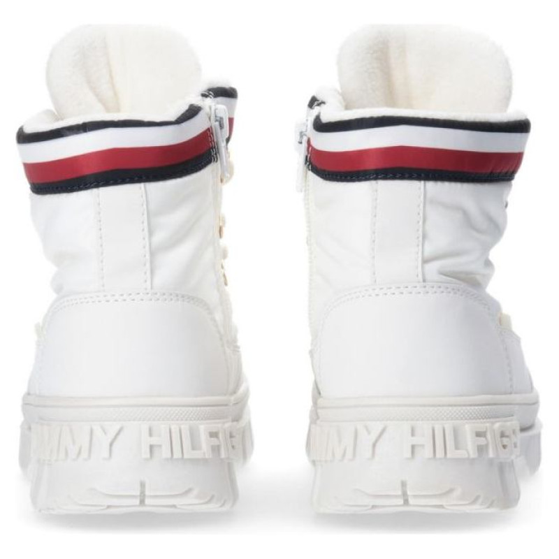 Tommy Hilfiger Lace-Up Bootie Ivory W T3A5-33062-1047101-101 (35)