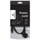 Gembird CABLE POWER C5 0.5M/PC-186-ML12-0.5M GEMBIRD