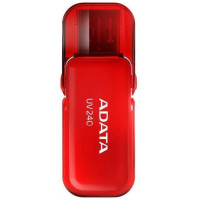 Adata MEMORY DRIVE FLASH USB2 32GB/RED AUV240-32G-RRD ADATA